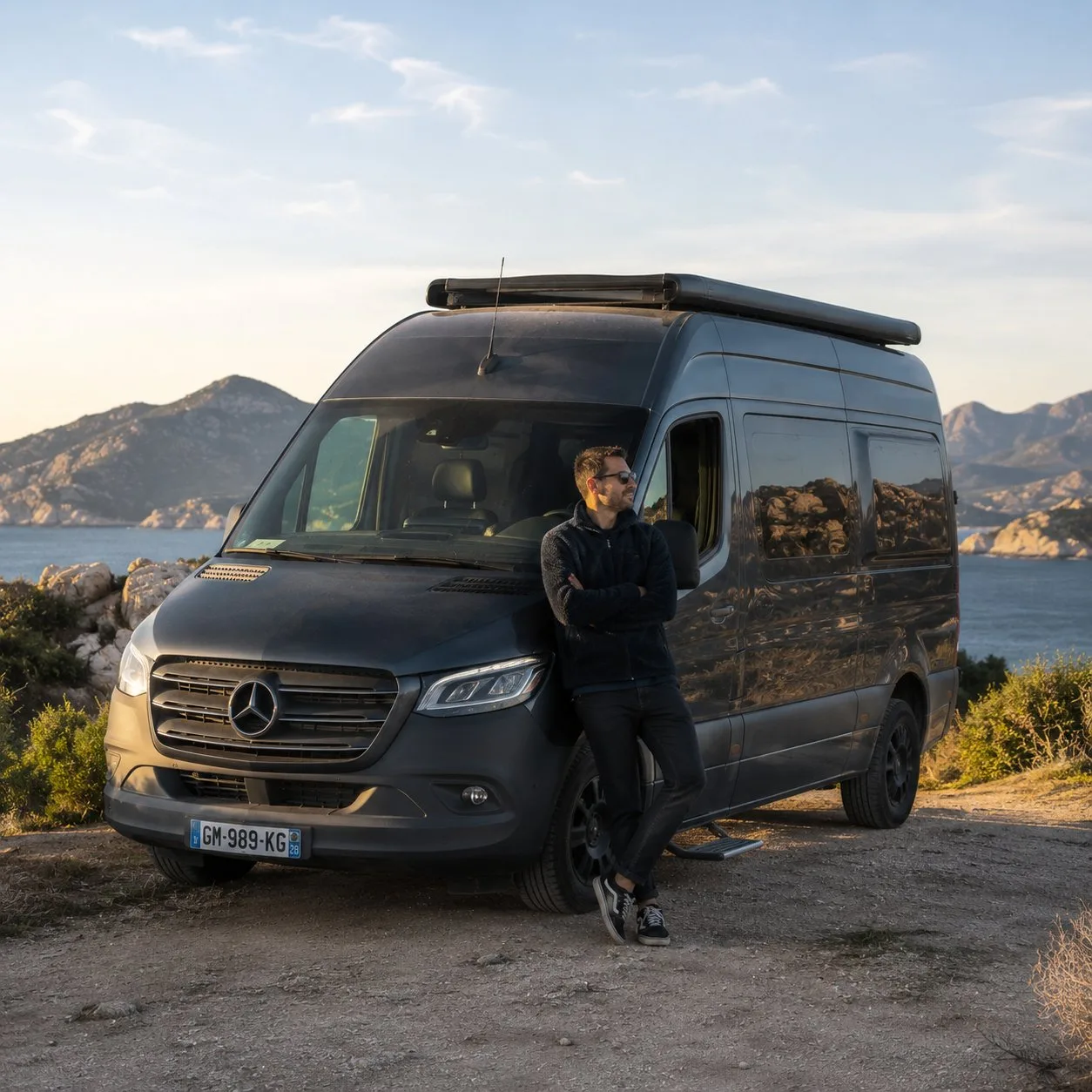 Marc van Sprinter toit relevable Van'S Évolution homologation VASP