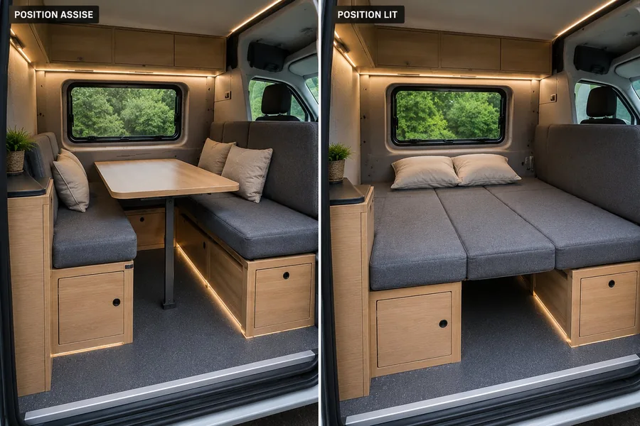 Banquette Convertible – Van'S Évolution